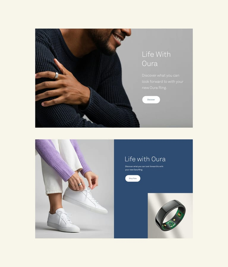 Oura Smart Ring.